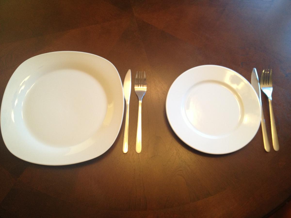 plate size matters, weight loss, dr. petteruti