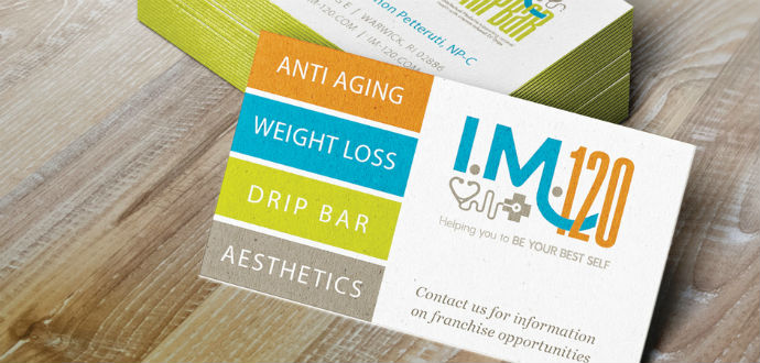I.M. 120 business cards